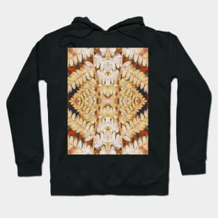 Golden leaves pattern Hoodie